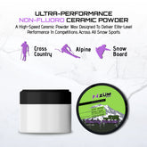 Iron ON Ski Snowboard Nordic Ceramic Powder Wax